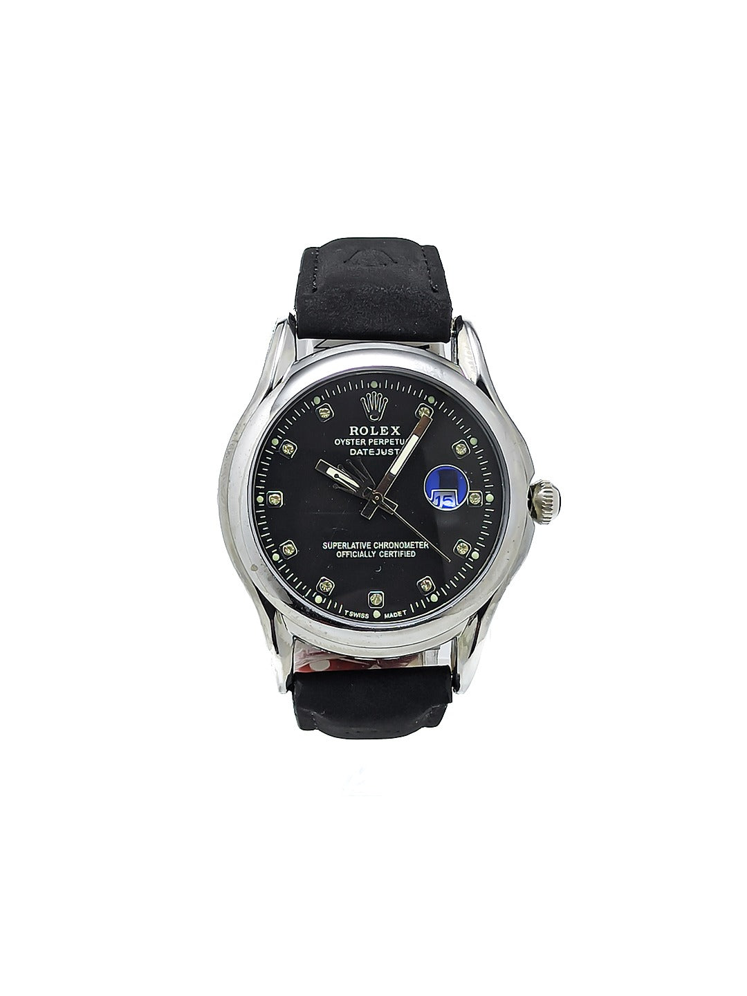 ZM012 -  LEATHER ANALOG WATCH FOR MEN