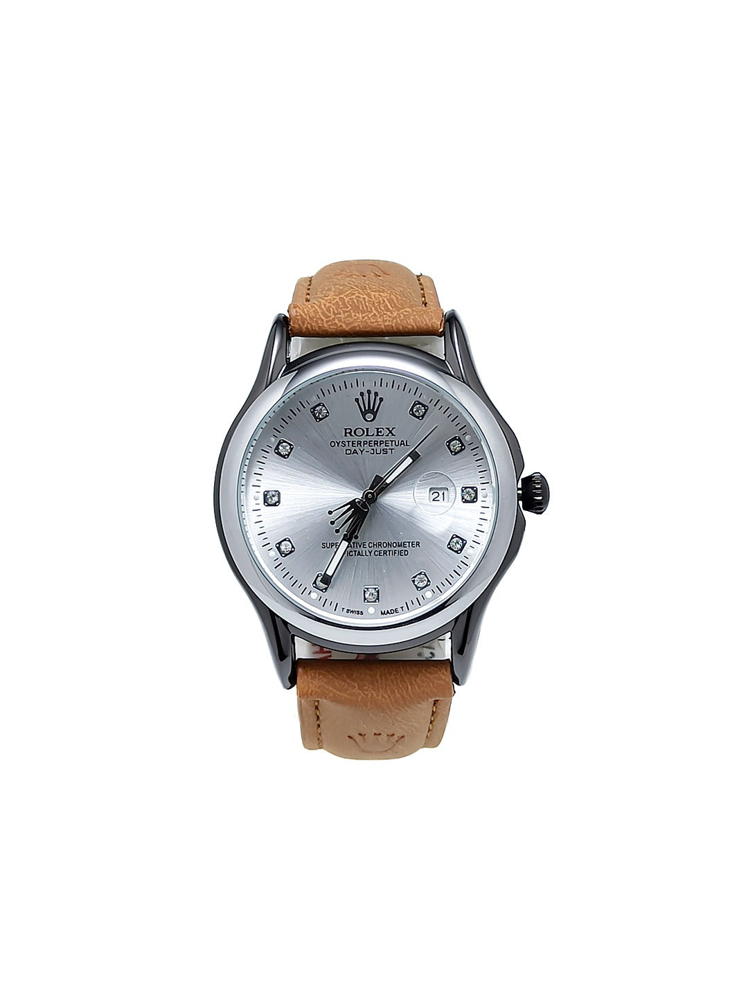 ZM012 -  LEATHER ANALOG WATCH FOR MEN