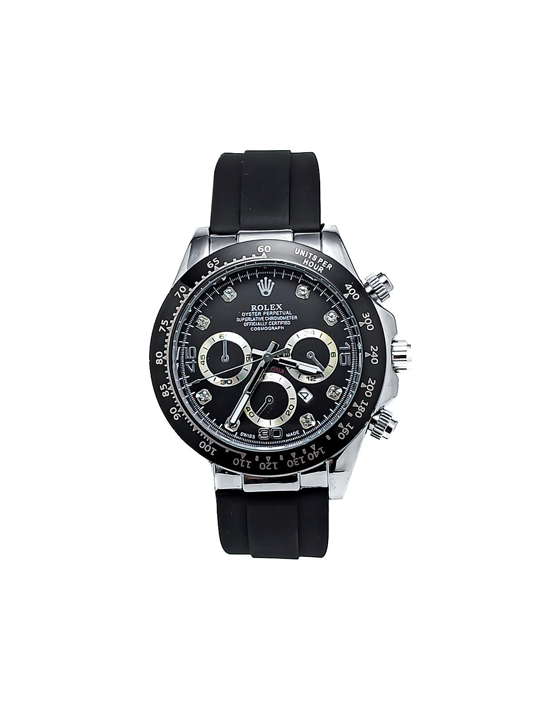 ZM009 - RUBBER ANALOG WATCH FOR MEN